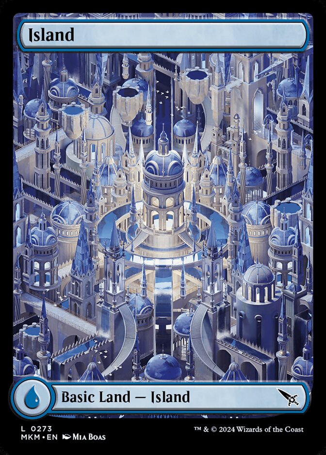 Island 273/286 (Murders at Karlov Manor)  - Full Art | Good Games Modbury