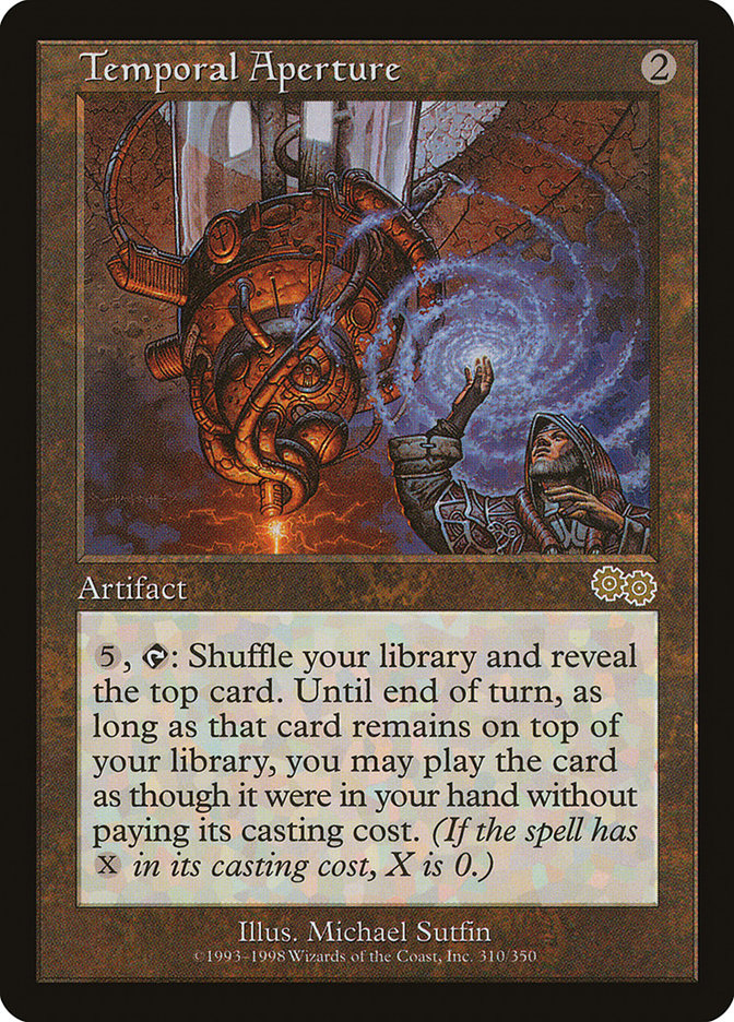 Temporal Aperture 310 (Urza's Saga)  | Good Games Modbury