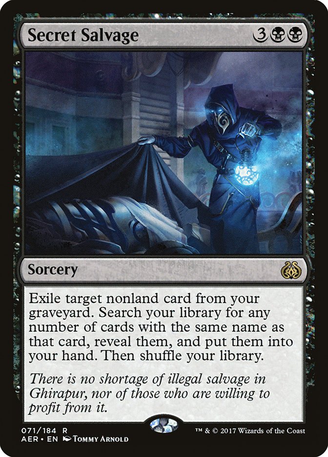 Secret Salvage 71/184 (Aether Revolt)  | Good Games Modbury