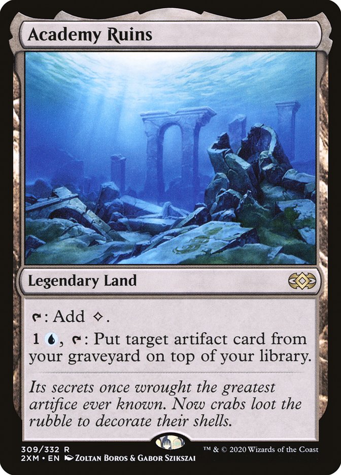 Academy Ruins 309/332 (Double Masters)  - Foil | Good Games Modbury