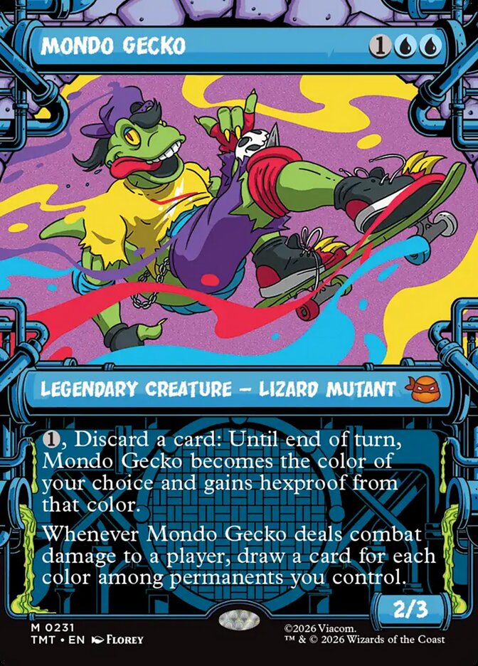 Mondo Gecko  231 (Teenage Mutant Ninja Turtles)  - Showcase | Good Games Modbury