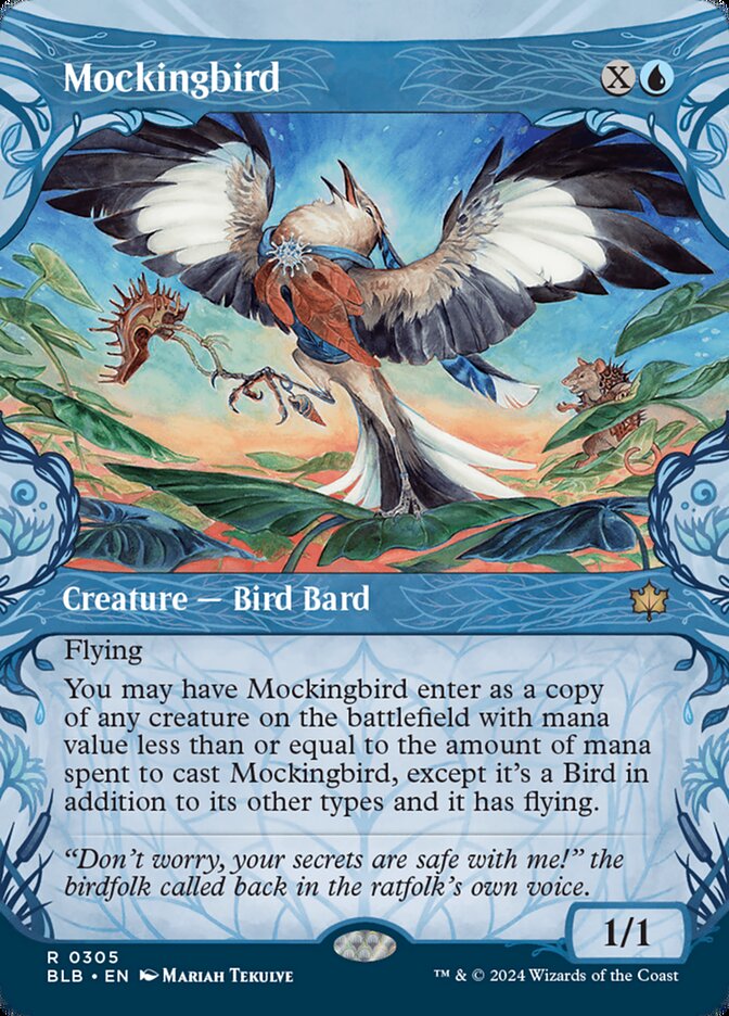 Mockingbird 305 (Bloomburrow)  - Showcase | Good Games Modbury