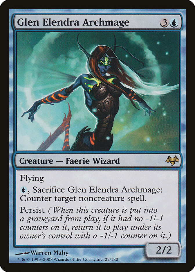 Glen Elendra Archmage 22/180 (Eventide)  - Foil | Good Games Modbury