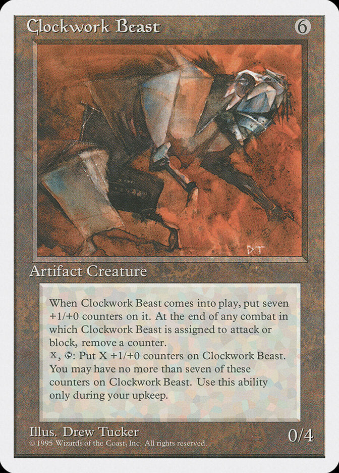 Clockwork Beast 307/378 (Fourth Edition)  | Good Games Modbury
