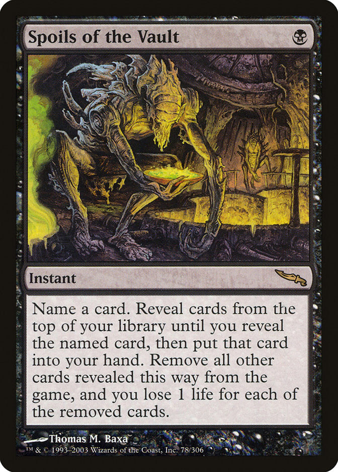 Spoils of the Vault 78/306 (Mirrodin)  - Foil | Good Games Modbury