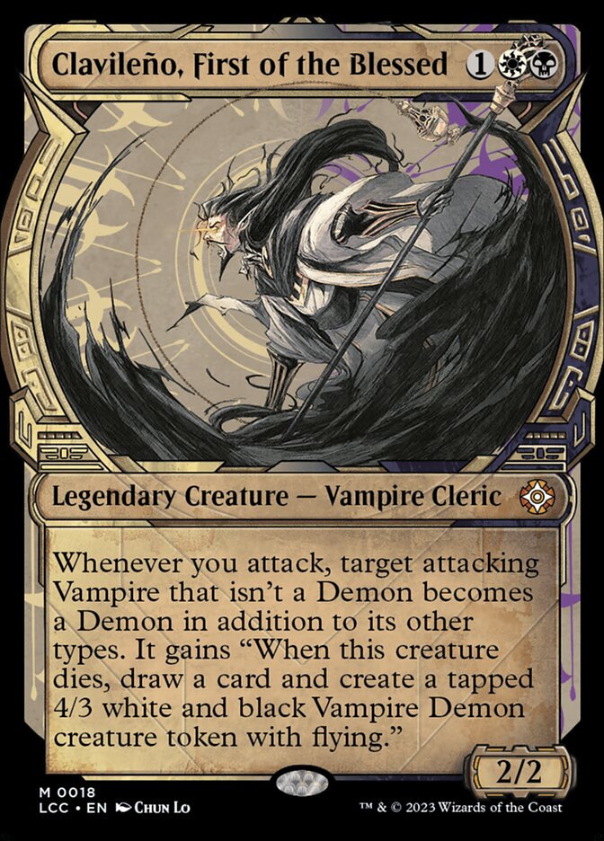 Clavileño, First of the Blessed 18 (Commander: The Lost Caverns of Ixalan)  - Showcase Foil | Good Games Modbury