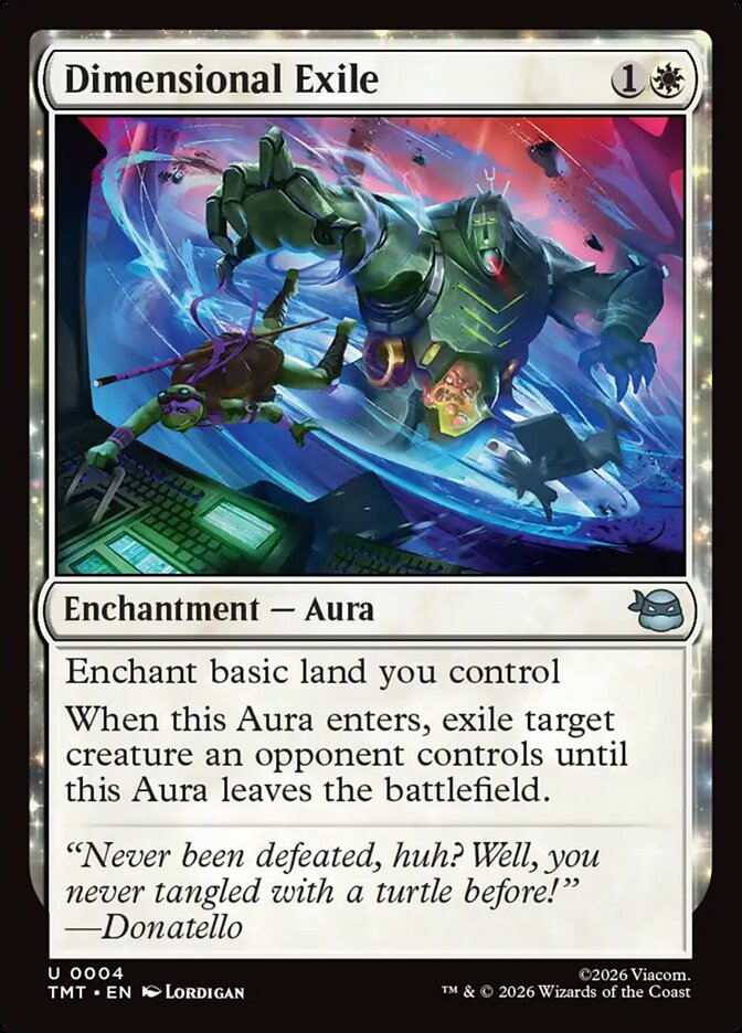 Dimensional Exile 4/190 (Teenage Mutant Ninja Turtles)  - Foil | Good Games Modbury