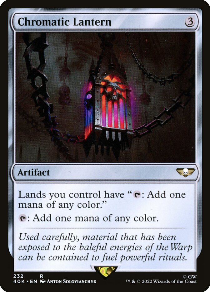 Chromatic Lantern 232 (Universes Beyond: Warhammer 40,000)  | Good Games Modbury