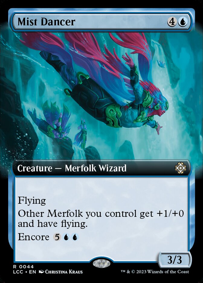 Mist Dancer 44/370 (Commander: The Lost Caverns of Ixalan)  - Extended Art | Good Games Modbury