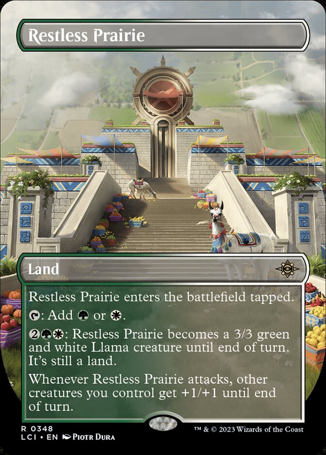Restless Prairie 348/291 (The Lost Caverns of Ixalan)  - Borderless | Good Games Modbury