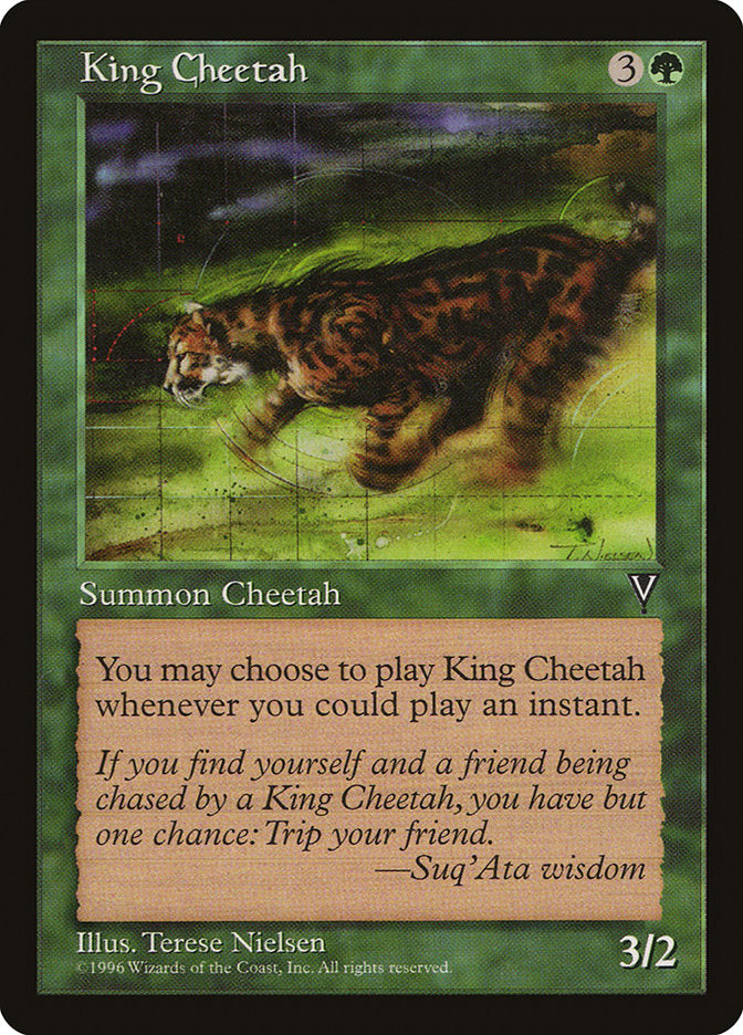 King Cheetah 110/167 (Visions)  | Good Games Modbury