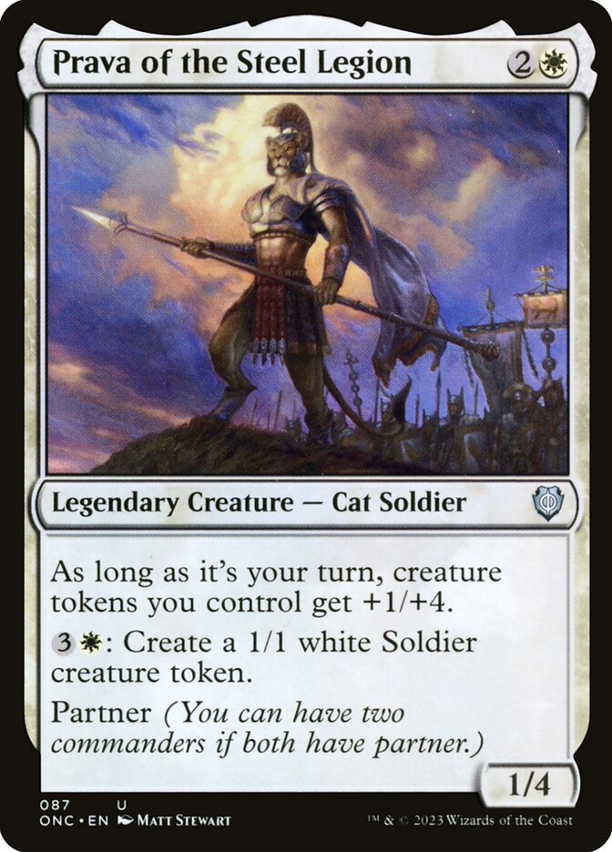 Prava of the Steel Legion 87/28 (Commander: Phyrexia: All Will Be One)  | Good Games Modbury