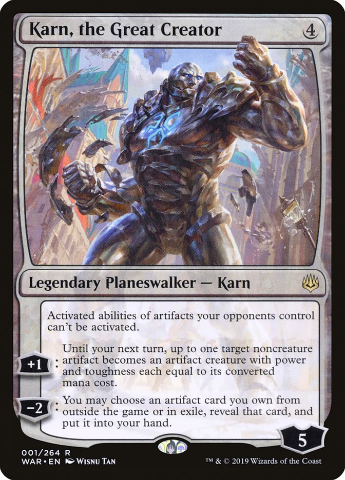 Karn the Great Creator 1 (War of the Spark)  | Good Games Modbury