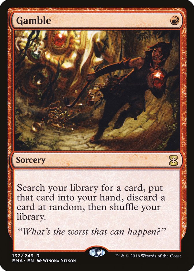 Gamble 132/249 (Eternal Masters)  | Good Games Modbury