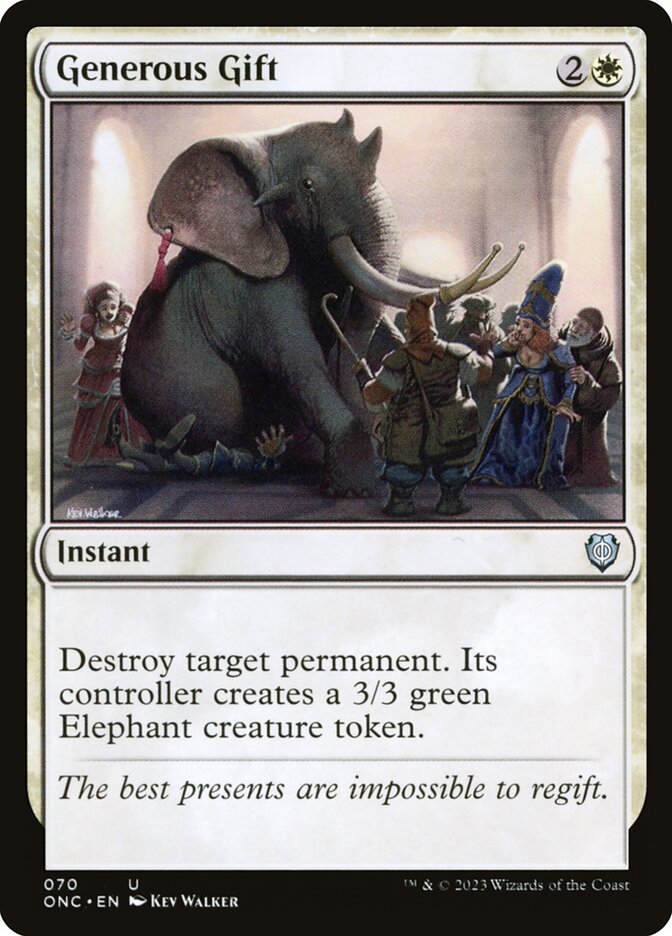 Generous Gift 70 (Commander: Phyrexia: All Will Be One)  | Good Games Modbury