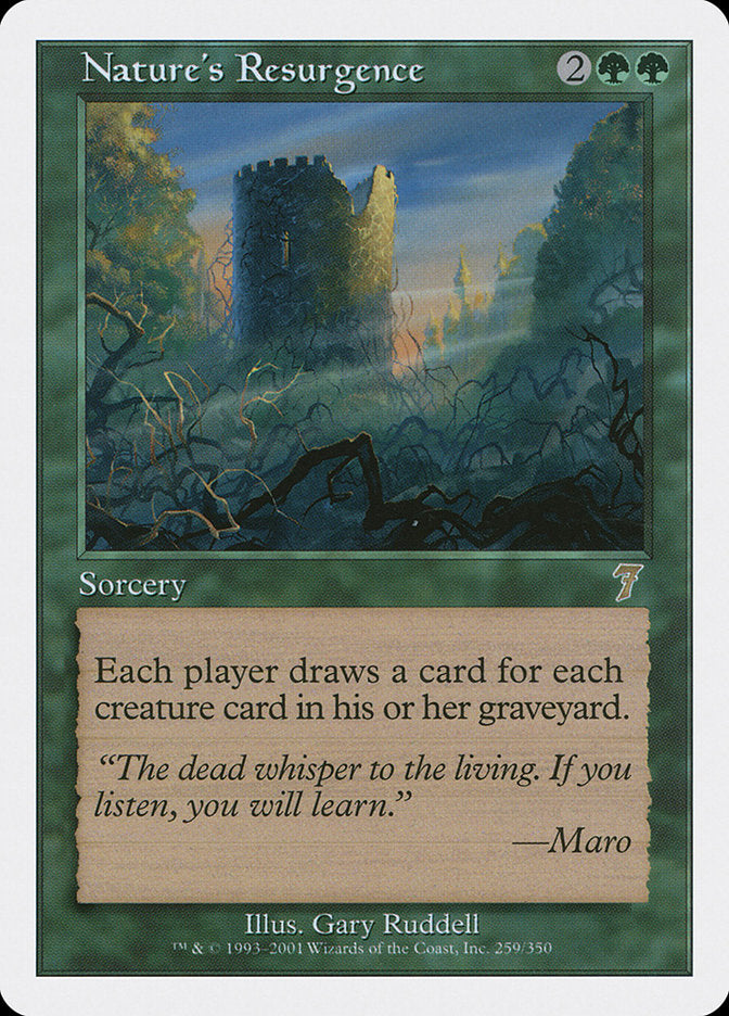 Nature's Resurgence 259/350 (7th Edition)  | Good Games Modbury