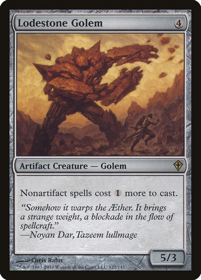 Lodestone Golem 127/145 (Worldwake)  - Foil | Good Games Modbury