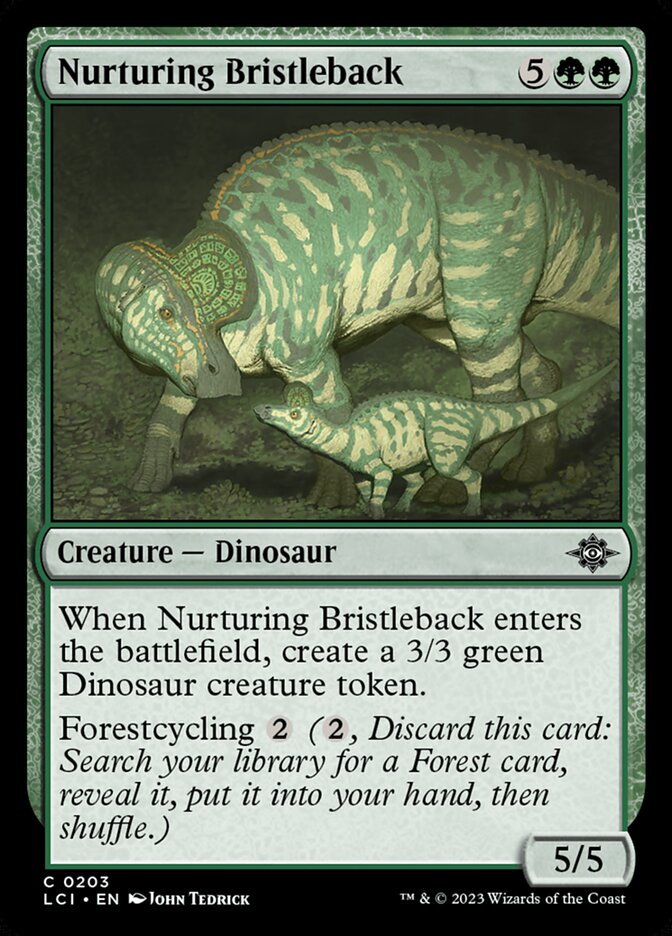 Nurturing Bristleback 203/291 (The Lost Caverns of Ixalan)  | Good Games Modbury