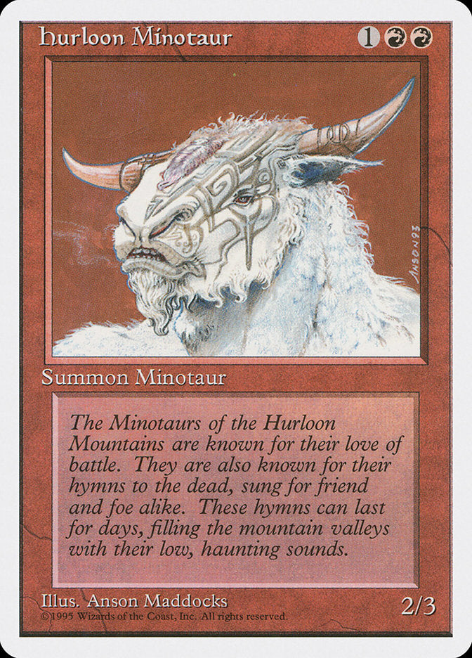 Hurloon Minotaur 202/378 (Fourth Edition)  | Good Games Modbury