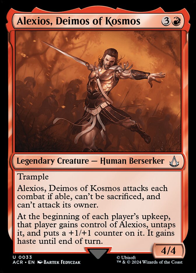 Alexios, Deimos of Kosmos 33 (Universes Beyond: Assassin's Creed)  - Foil | Good Games Modbury