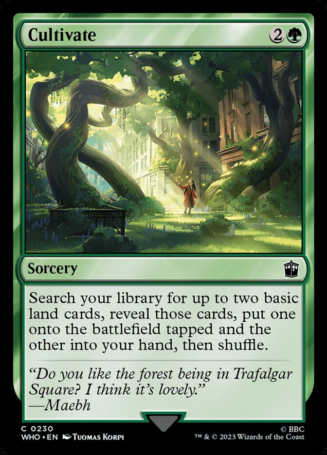 Cultivate 230/331 (Universes Beyond: Doctor Who)  - Foil | Good Games Modbury