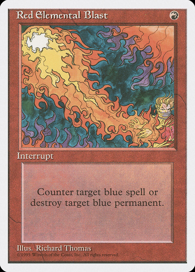 Red Elemental Blast 218/378 (Fourth Edition)  | Good Games Modbury