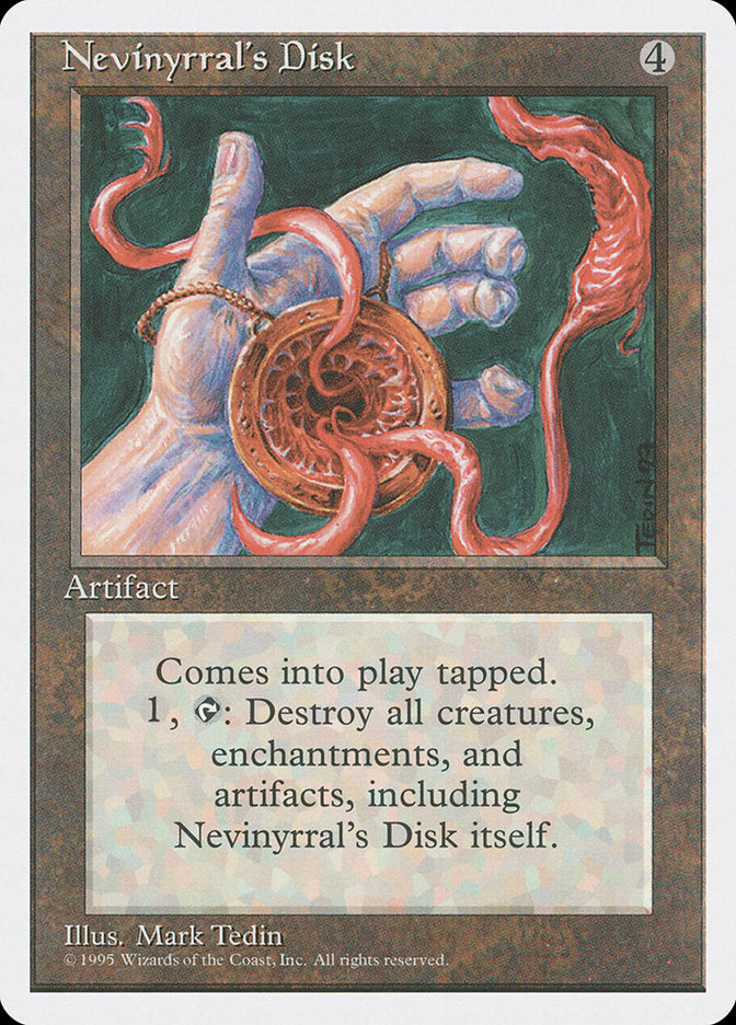 Nevinyrral's Disk 338/378 (Fourth Edition)  | Good Games Modbury