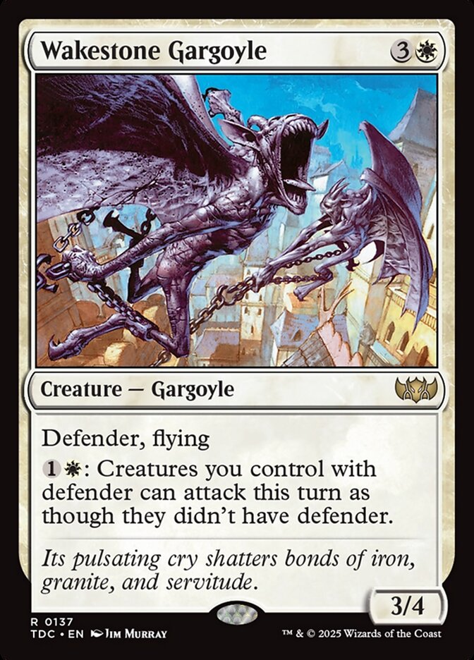 Wakestone Gargoyle 137/413 (Commander: Tarkir: Dragonstorm)  | Good Games Modbury
