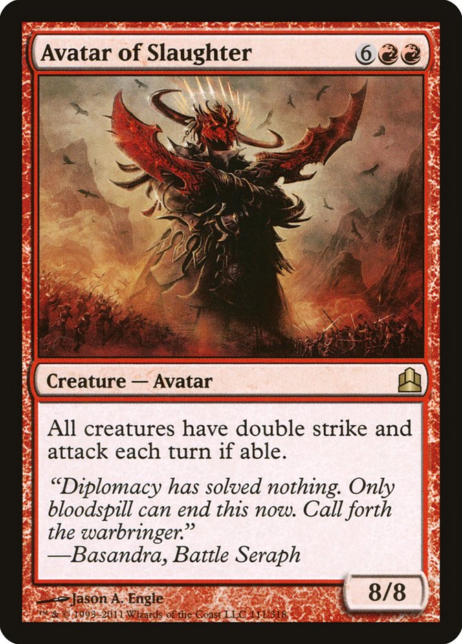 Avatar of Slaughter 111/318 (Commander)  | Good Games Modbury