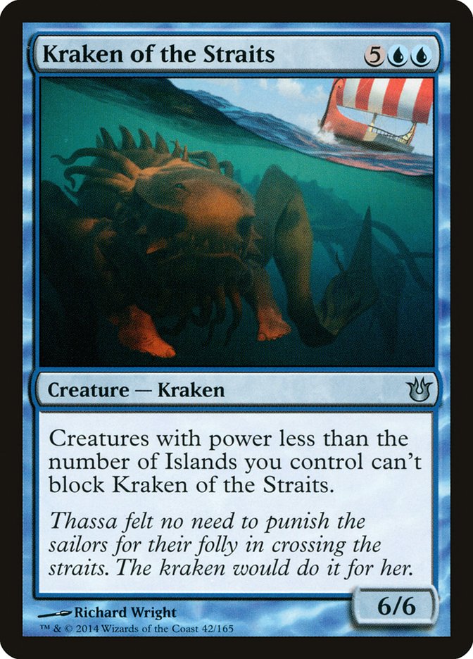 Kraken of the Straits 42/165 (Born of the Gods)  - Foil | Good Games Modbury