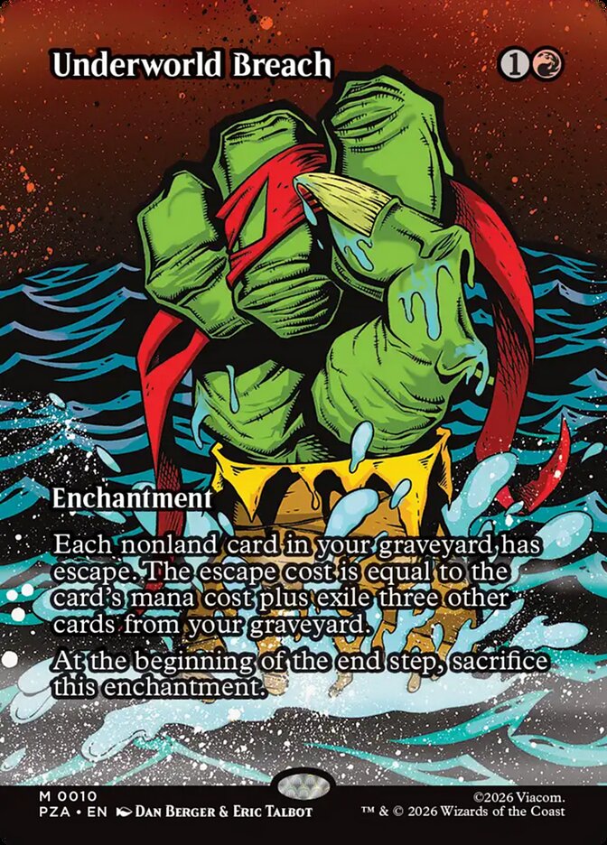 Underworld Breach Borderless 10 (Teenage Mutant Ninja Turtles Source Material)  - Borderless | Good Games Modbury