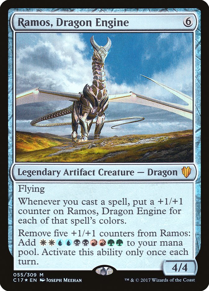 Ramos, Dragon Engine 55/309 (Commander 2017)  - Foil | Good Games Modbury