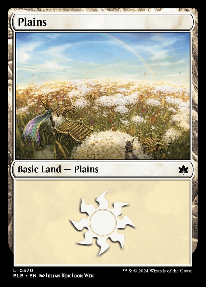 Plains 370 (Bloomburrow)  - Foil | Good Games Modbury