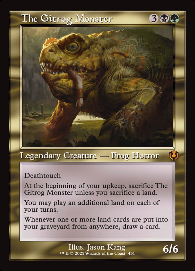 The Gitrog Monster 431/287 (Innistrad Remastered)  - Retro Foil | Good Games Modbury