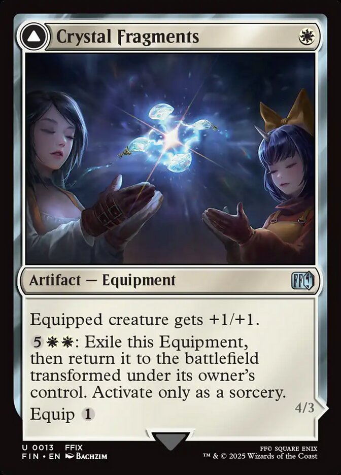 Crystal Fragments // Summon: Alexander 13/309 (FINAL FANTASY)  - Foil | Good Games Modbury