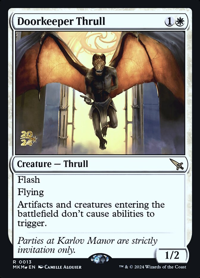 Doorkeeper Thrull 13s/182 (Prerelease Cards)  - Foil | Good Games Modbury