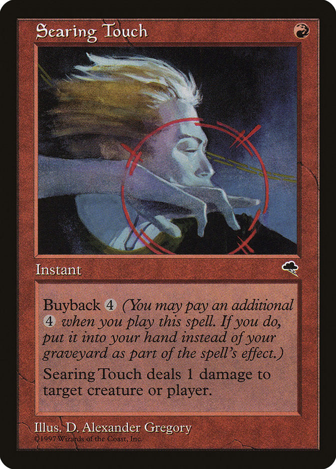Searing Touch 201/350 (Tempest)  | Good Games Modbury