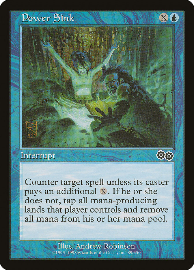 Power Sink 89/350 (Urza's Saga)  | Good Games Modbury
