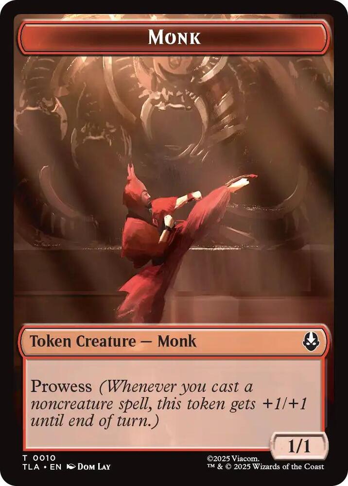Monk Food Double Sided Token 10 // 21 (Avatar: The Last Airbender)  | Good Games Modbury