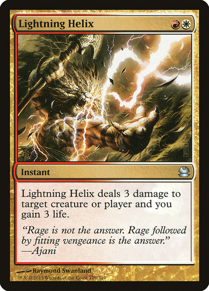 Lightning Helix 179/229 (Modern Masters)  | Good Games Modbury