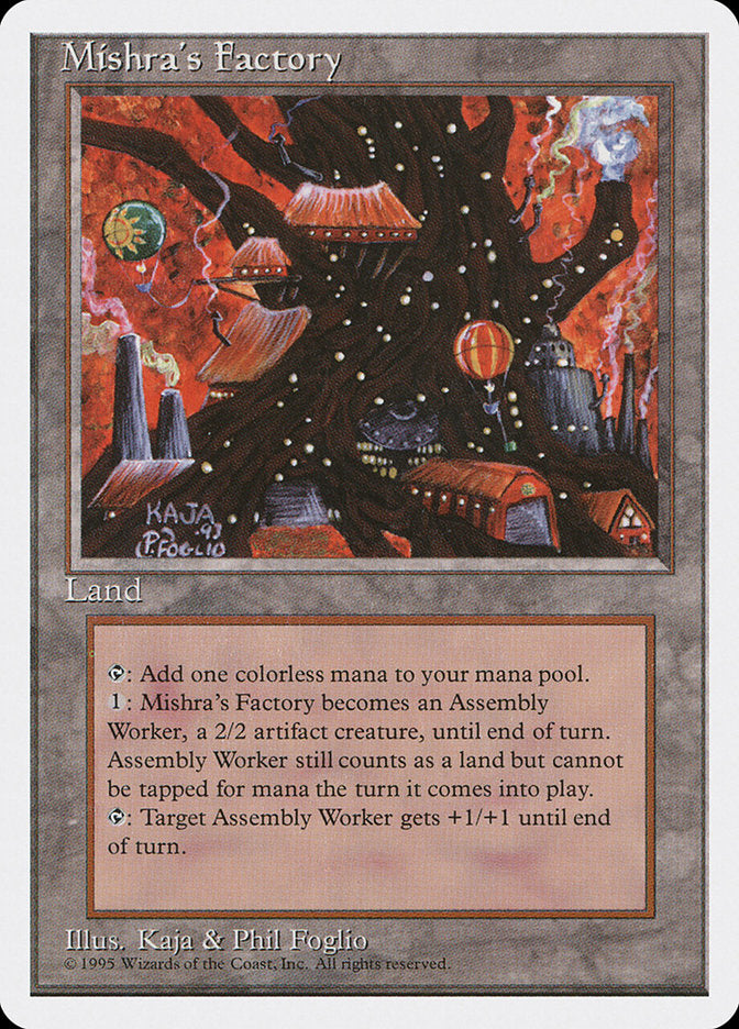 Mishra's Factory 361/378 (Fourth Edition)  | Good Games Modbury