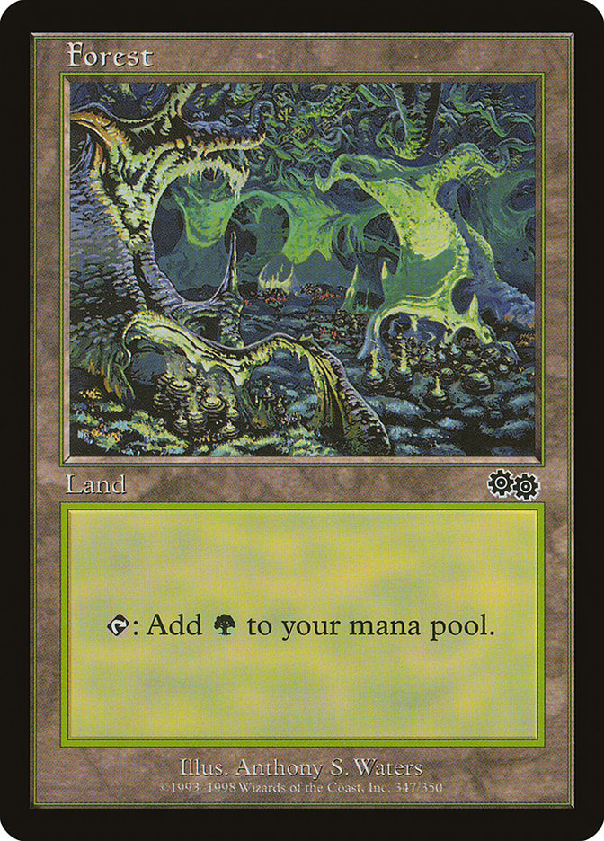 Forest 347/350 (Urza's Saga)  | Good Games Modbury