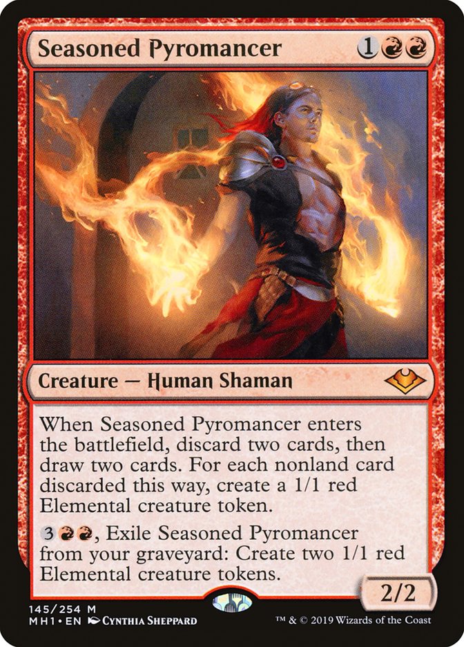 Seasoned Pyromancer 145/254 (Modern Horizons)  | Good Games Modbury