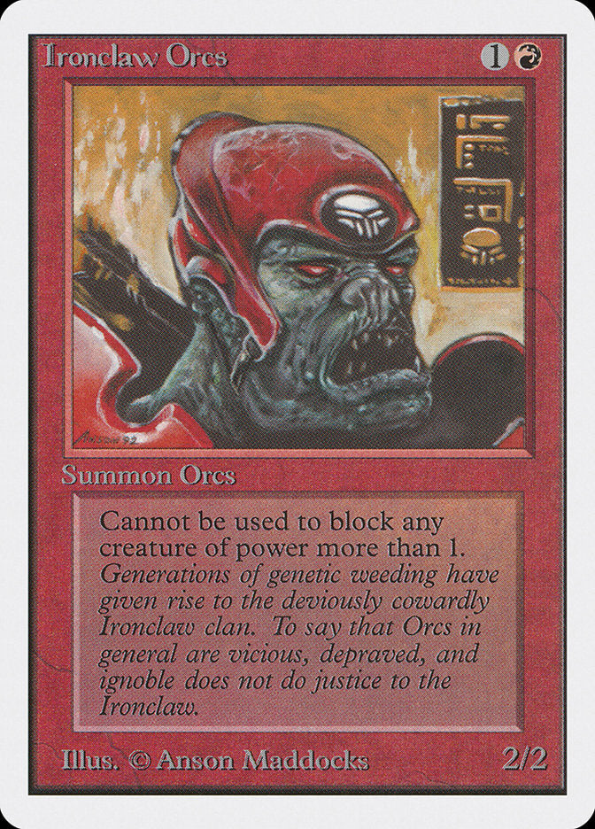 Ironclaw Orcs 160/302 (Unlimited Edition)  | Good Games Modbury