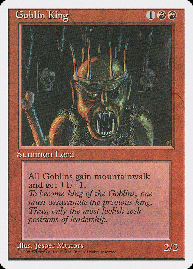 Goblin King 198/378 (Fourth Edition)  | Good Games Modbury
