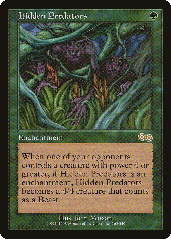 Hidden Predators 263/350 (Urza's Saga)  | Good Games Modbury