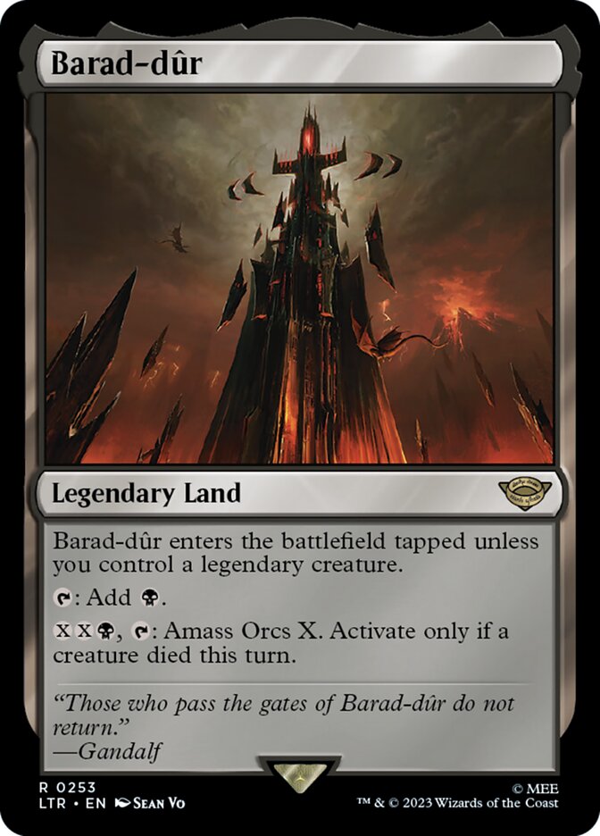 Barad-dûr 253 (Universes Beyond: The Lord of the Rings: Tales of Middle-earth)  | Good Games Modbury