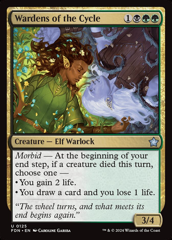Wardens of the Cycle 125/291 (Foundations)  - Foil | Good Games Modbury