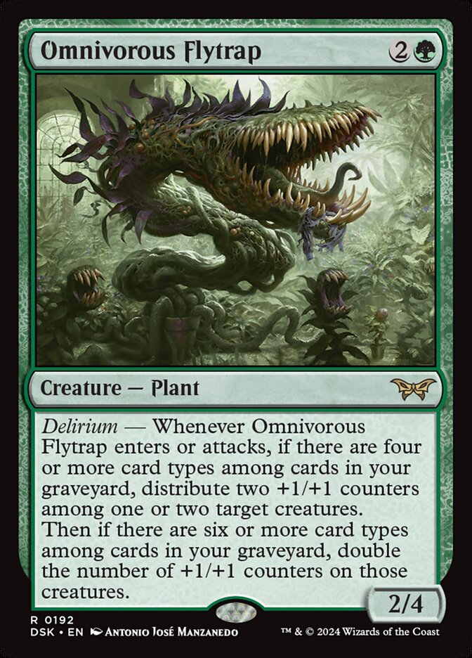 Omnivorous Flytrap 192/286 (Duskmourn: House of Horror)  | Good Games Modbury