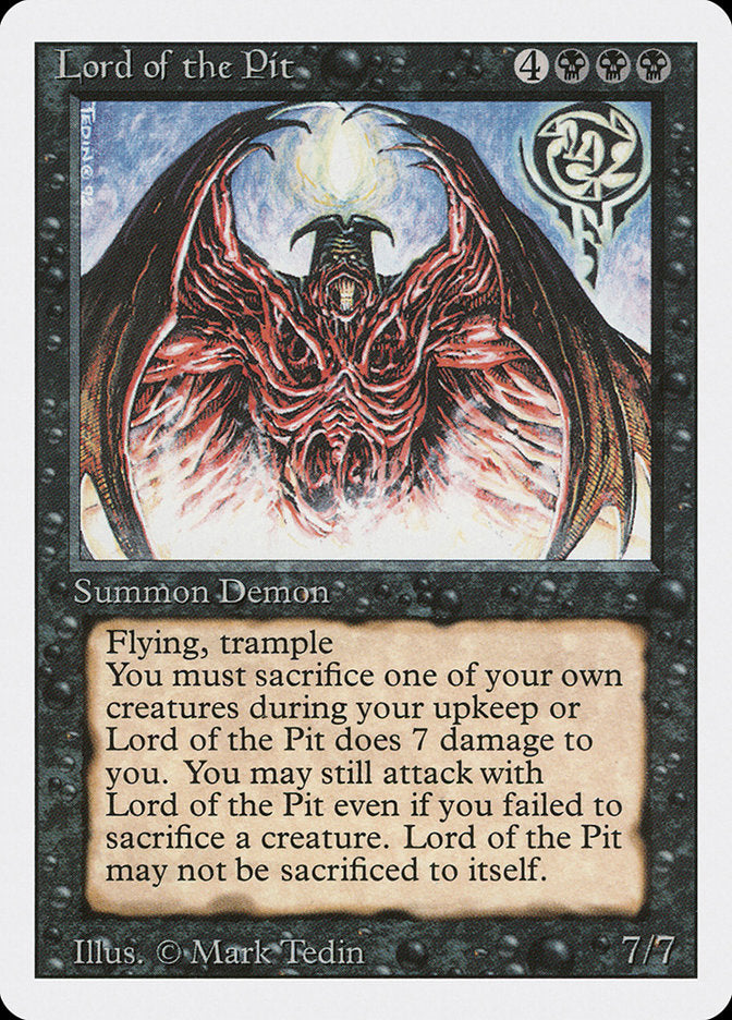 Lord of the Pit 116/306 (Revised Edition)  | Good Games Modbury